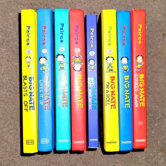 Big Nate Complete Book Collection 1-8 - Picture 2 of 3